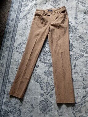 Chaps Slim Fit Women's Pants in Camel